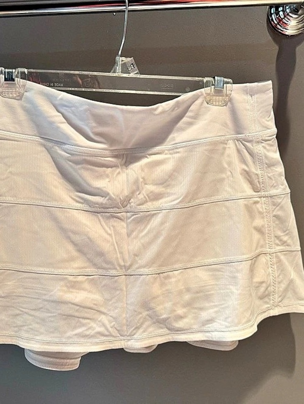 lululemon Women's Skort White Size 12 Tall